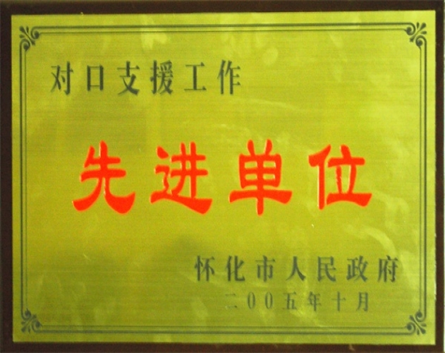 對口支援工作先進單位